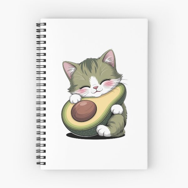 Item preview, Kawaii Avocado Cat designed and sold by VENOM0RIOT.