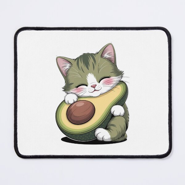 Item preview, Kawaii Avocado Cat designed and sold by VENOM0RIOT.