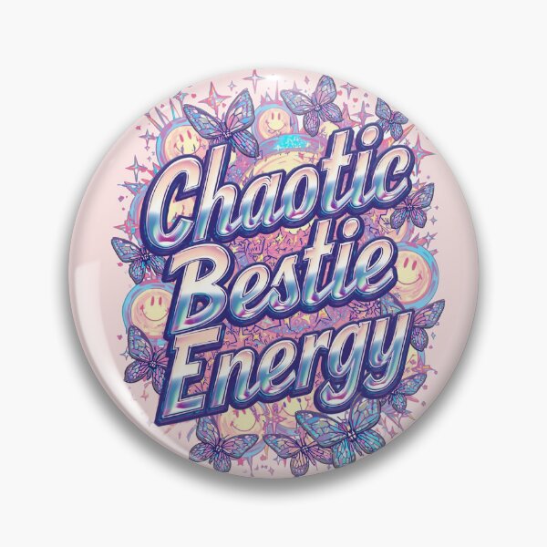 Item preview, Chaotic Bestie Energy - Cute Glow designed and sold by ConfuseLab Shop.