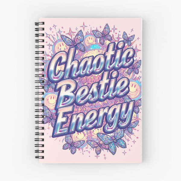 Item preview, Chaotic Bestie Energy - Cute Glow designed and sold by ConfuseLab Shop.