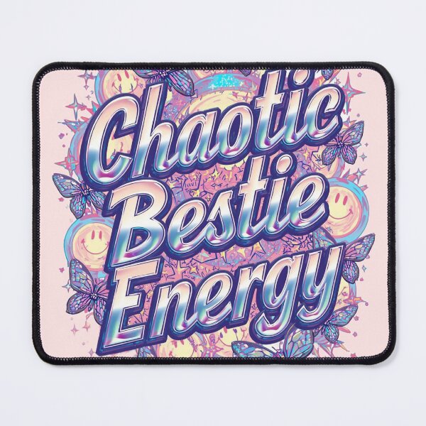 Item preview, Chaotic Bestie Energy - Cute Glow designed and sold by ConfuseLab Shop.