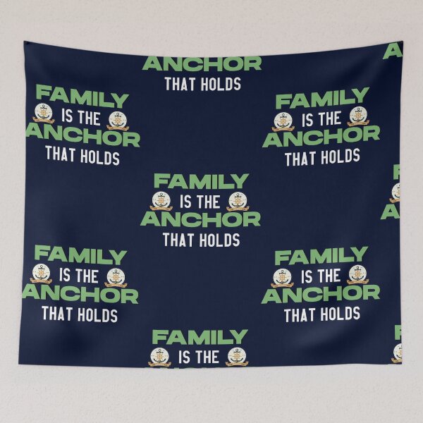 Item preview, Family Is The Anchor That Holds ,Funny Family,Funny Anchor Oversized  designed and sold by farleylovell.