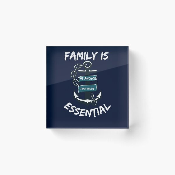 Item preview, family is the anchor that holds essential Essential(1) designed and sold by farleylovell.