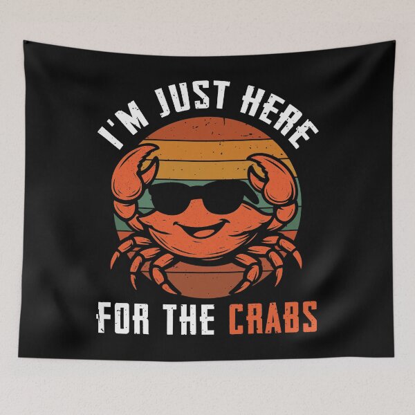 Item preview, Retro Funny Crab Sunglasses T-Shirt designed and sold by TinaMDedrick.