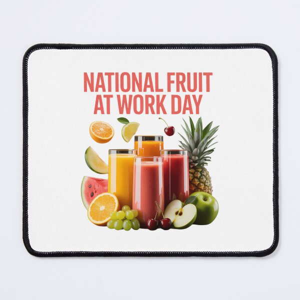Item preview, National Fruit at Work Day Healthy Health Nut Vegan designed and sold by VENOM0RIOT.
