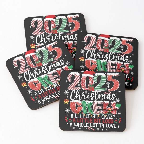 Item preview, Groovy Christmas Crew 2025 Festive Family Friends Holiday  designed and sold by Slenaimpaa.