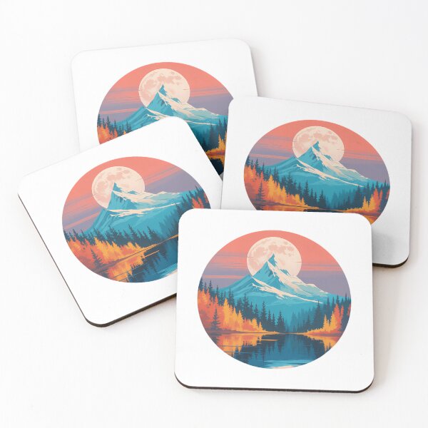 Item preview, Nature Reflection Forest Trees Outdoor Wildlife Mountain designed and sold by VENOM0RIOT.
