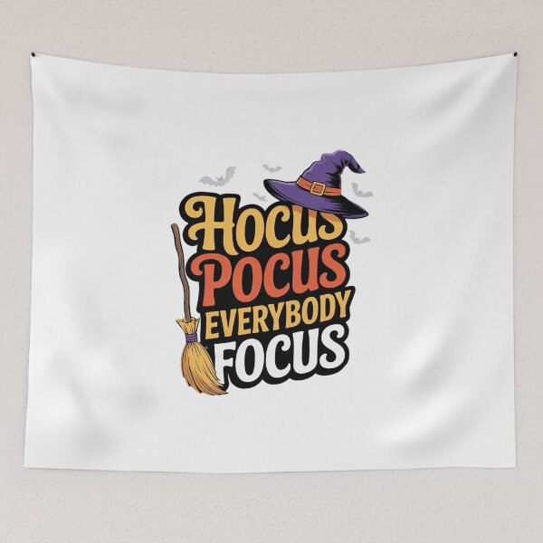 Item preview, Hocus Pocus Everybody Focus Halloween Teacher Witch  designed and sold by MathisBellanger.