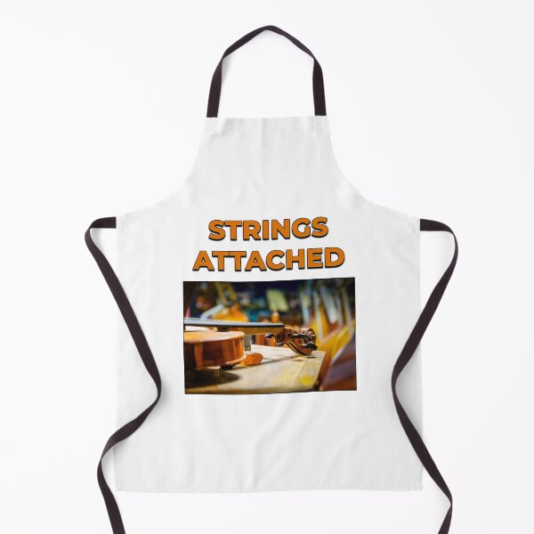 Item preview, Strings Attached – Funny Musician Art designed and sold by Michael van der Hoorn.