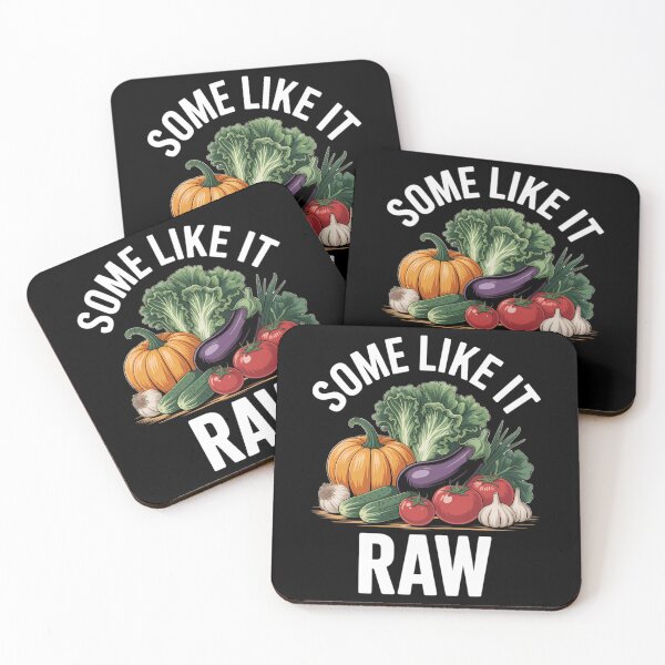 Item preview, Some Like It Raw - Vegan Vegetarian designed and sold by VENOM0RIOT.