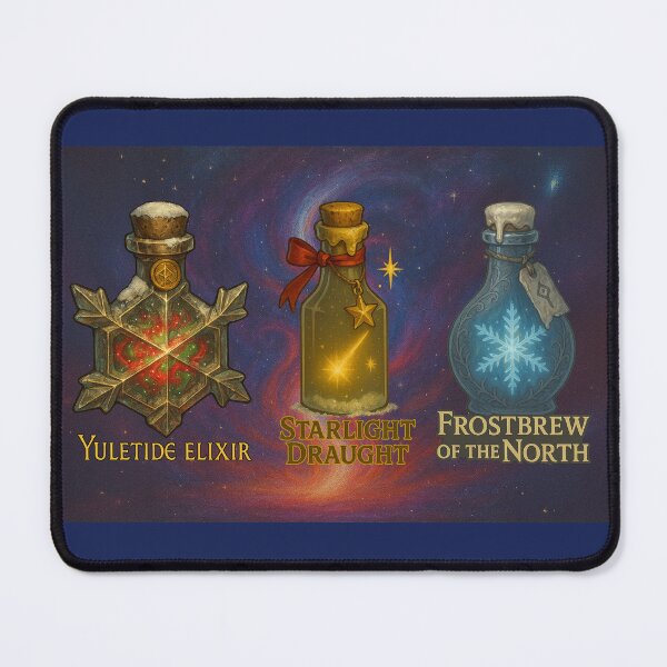 Item preview, Bottles of Magic – Winter Fantasy Potion Collection designed and sold by AlcheArtsStudio.