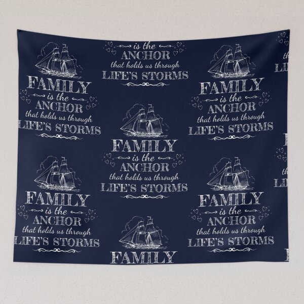 Item preview, Family Is The Anchor That Holds Us Through Life_s Storms (3) designed and sold by farleylovell.