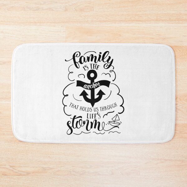 Item preview, family is the anchor that holds us through life_s storms Classic  designed and sold by farleylovell.