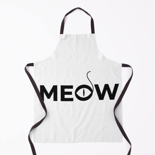 Item preview, MEOW Typographic Cat Eye | Modern Minimalist Word Art designed and sold by nlmtd lyfstyl.