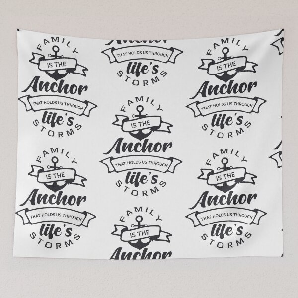 Item preview, Family Is The Anchor That Holds Us Through Life_s Storms  designed and sold by farleylovell.
