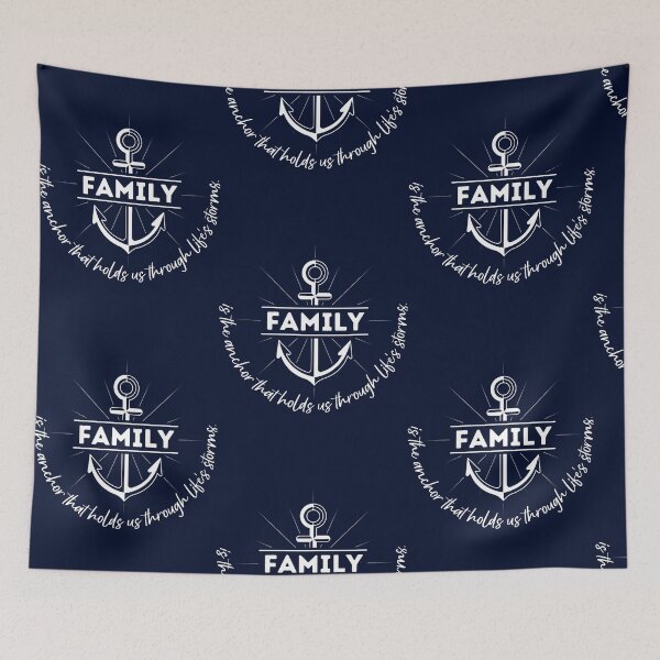 Item preview, Family Is The Anchor That Holds Us Through Life_s Storms(1) designed and sold by farleylovell.