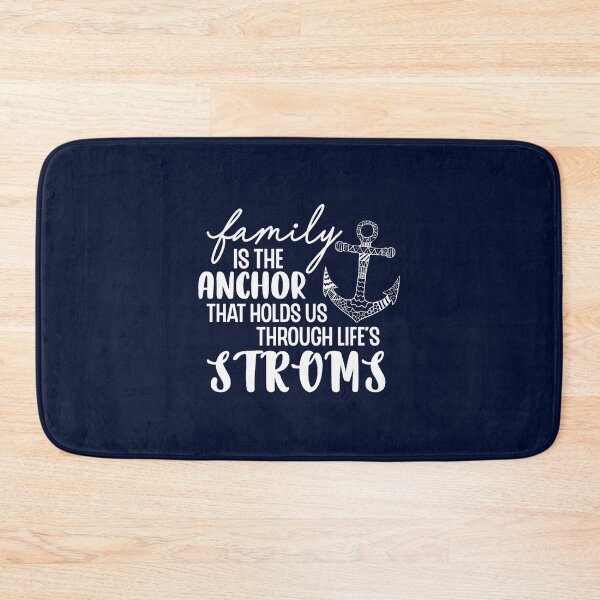Item preview, family is the anchor that holds us through lifes storms designed and sold by farleylovell.