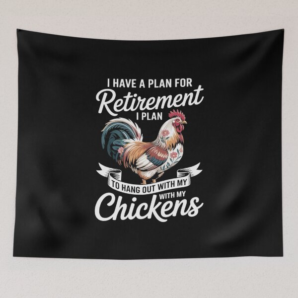Item preview, I have a plan for retirement chicken farmer  designed and sold by MathisBellanger.