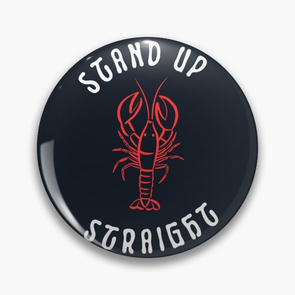 Item preview, Stand Up Straight Lobster Sticker - Jordan Peterson Inspired designed and sold by TYSHSHOP.