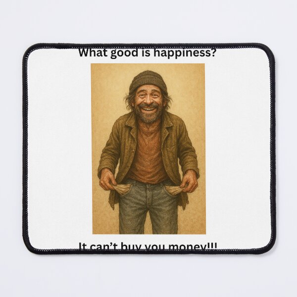 Item preview, What good is happiness? It can't buy you money! designed and sold by me-me-me74.