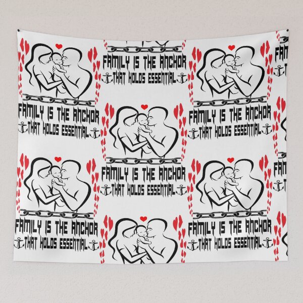 Item preview, Family Is The Anchor That HoldsClassic(4) designed and sold by farleylovell.