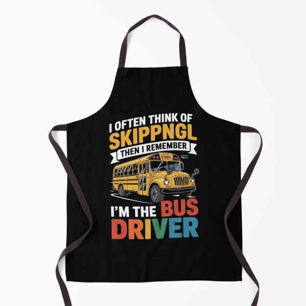 Item preview, I often Think of Skipping School But I'm The Bus Driver  designed and sold by MathisBellanger.
