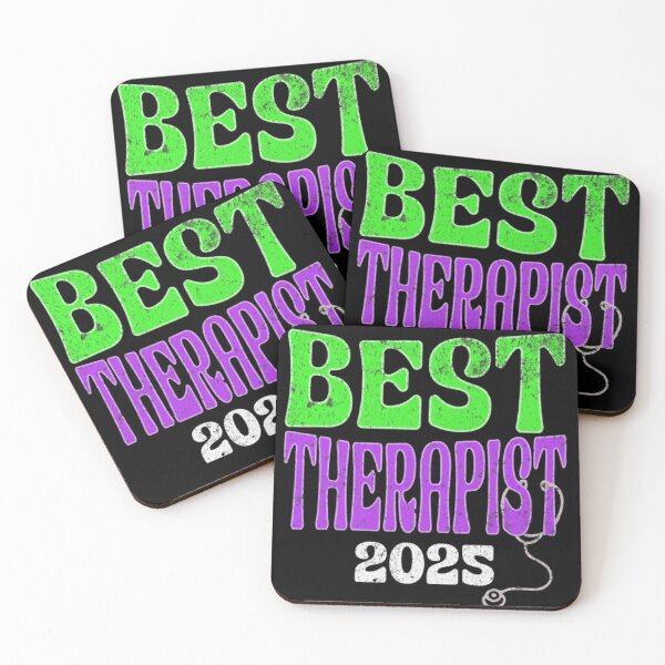 Item preview, Best Therapist 2025 Text Based designed and sold by DivineHaven.