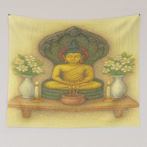 Item preview, Crayon Dreams-Shop owner and assistants: Buddha Image for Our Home designed and sold by DinsignStudio.