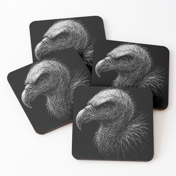 Item preview, Dark Grunge Vulture - Gothic Predator Bird designed and sold by Mortisigil.