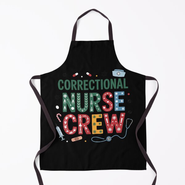 Item preview, Correctional Nurse Christmas Crew Funny Xmas Nurse Pajama designed and sold by BakeryDozen.
