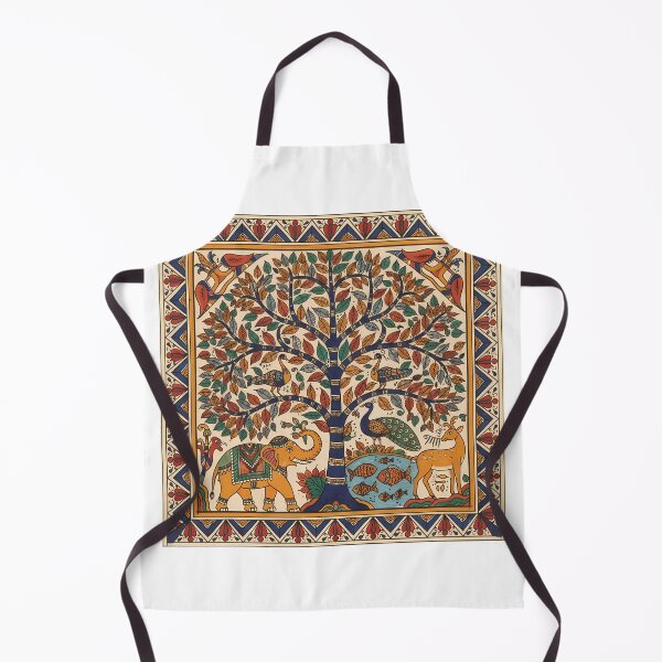 Item preview, Tree of Life in Madhubani Style designed and sold by digisetumedia.