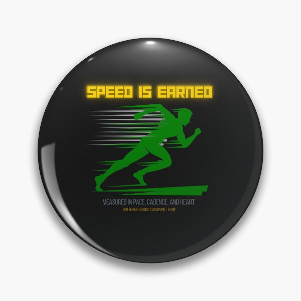 Item preview, Speed Is Earned - Running Motivation Gift & Apparel for Endurance Athletes designed and sold by endurothreads.
