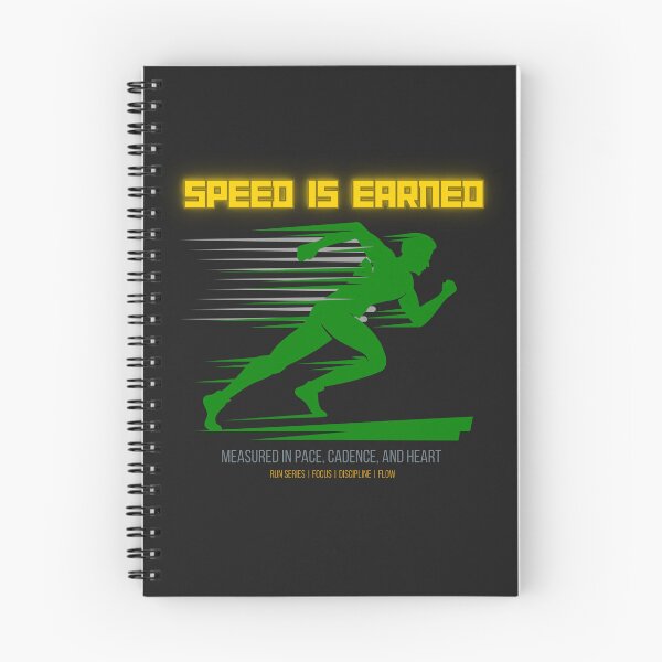 Artikelvorschau, Geschwindigkeit muss man sich verdienen – Motivationsgeschenk und Bekleidung für Ausdauersportler entworfen und verkauft von endurothreads.