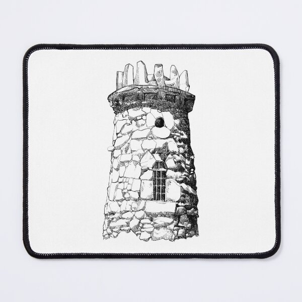 Item preview, Old rock tower sketch designed and sold by midsketcher.