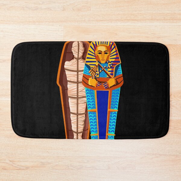 Item preview, Cartoon Mummy in Sarcophagus designed and sold by ZentroShop.