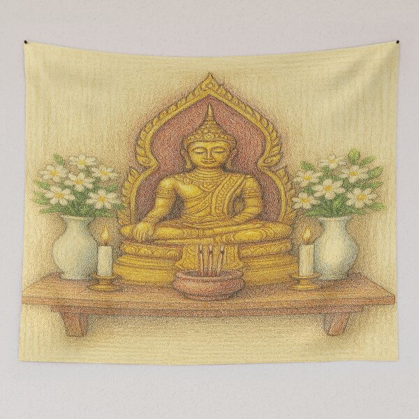 Item preview, Crayon Dreams-Shop owner and assistants: Buddha Image for Our Home 2 designed and sold by DinsignStudio.