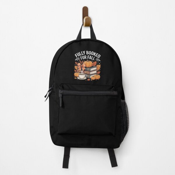 Item preview, Fully Booked for Fall Books Pumpkin Autumn Thanksgiving designed and sold by HaileyRobel.