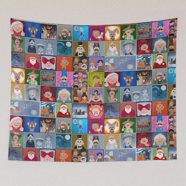 Item preview, Without Santa Squares designed and sold by jpenfield designs.