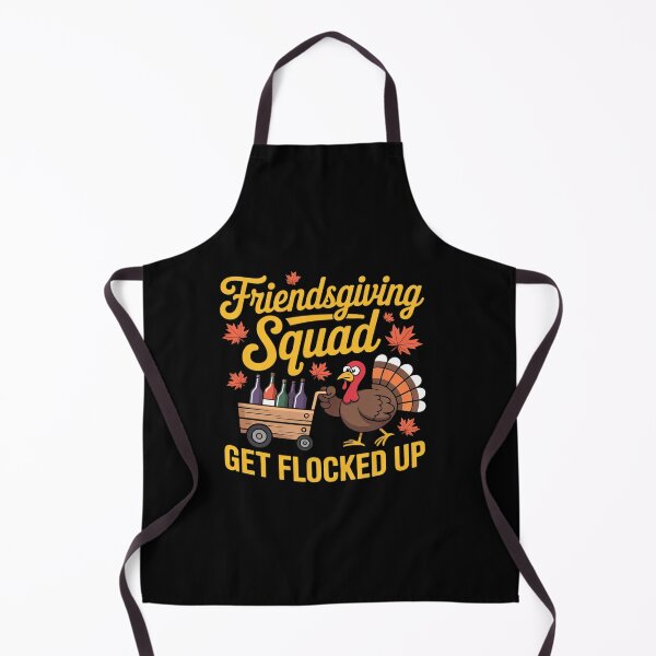 Item preview, Friendsgiving Squad Get Flocked Up Thanksgiving designed and sold by MinaReinger.
