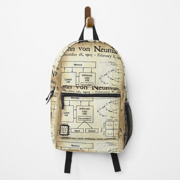 Item preview, Nerdy Vintage John von Neumann If People Do Not Believe that Mathematics is Simple Math Science Teacher Black Text Parchment designed and sold by MathWare MathClips.