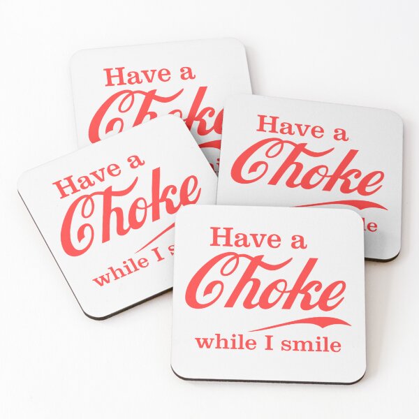Item preview, Have a Choke while I smile | Vintage Parody, Pun Lover Gift for Stickers Notebooks Shirts Bags Magnets and More designed and sold by eatmorvelopator.