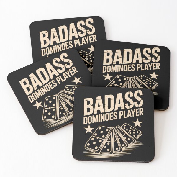 Item preview,  Badasss Dominoes Player Dominos Game Player Dominoes  designed and sold by AmericaKub.