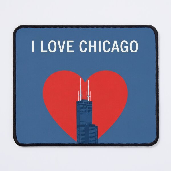 Item preview, I love Chicago Design designed and sold by VerizalShop.