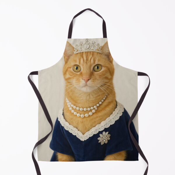 Item preview, Princess of Wales Cat Portrait – Victorian Aristocrat Feline Art designed and sold by flowerpower999.