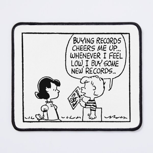 Item preview, Buying Records Makes Me Happy designed and sold by LeftoriumShop.