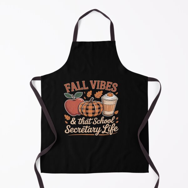 Item preview, Fall vibes and that School secretary life thanksgiving designed and sold by DrewLeuschke.