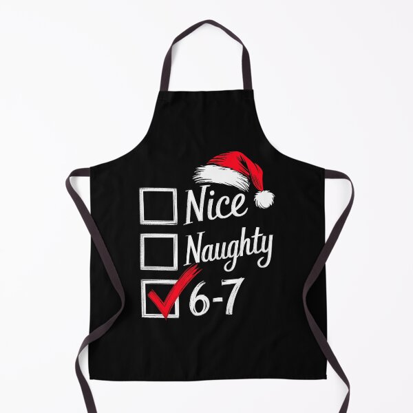 Item preview, 6-7 Meme Nice Naughty 67 Christmas Brain Rot designed and sold by KarimSoCute.