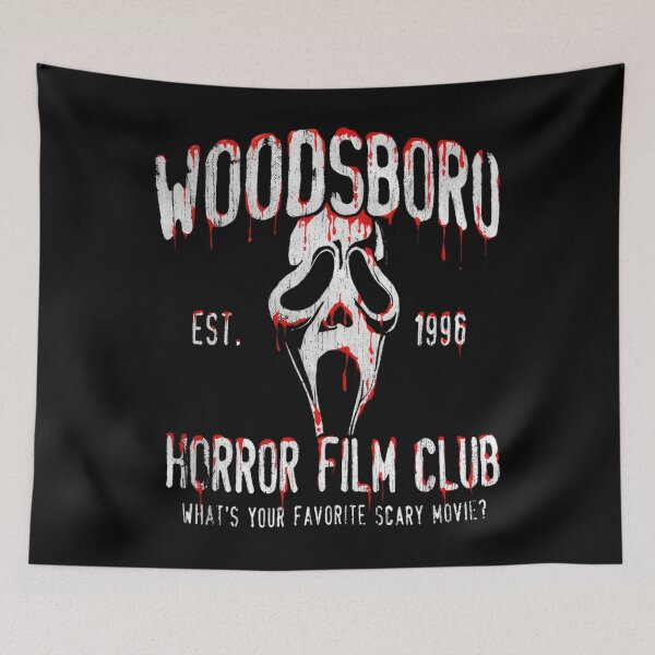 Item preview,  Woodsboro Horror Club Scream Movie designed and sold by ScottieBode.