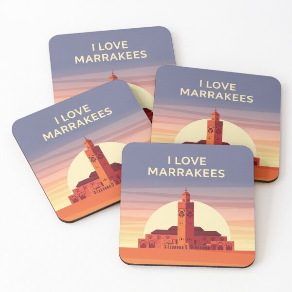 Item preview, I LOVE MARRAKEES Design designed and sold by VerizalShop.