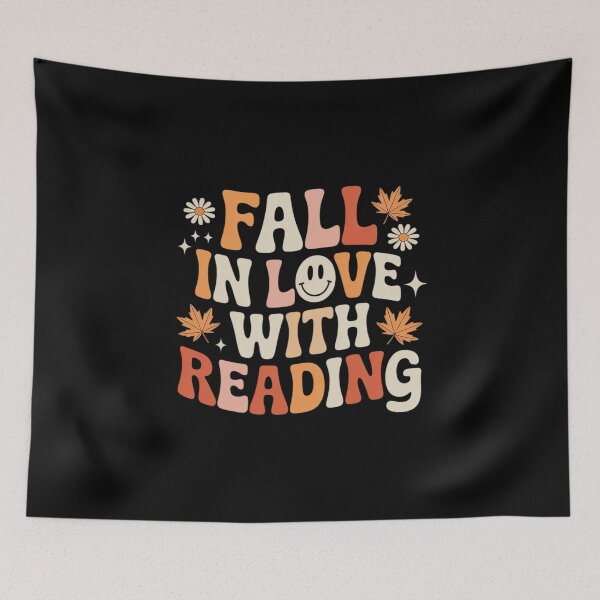 Item preview, Fall In Love With Reading Thanksgiving Teacher designed and sold by AmparoBoyle.